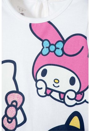 Conjunto De Hello Kitty Con Short Multicolor Para Bebé Niña 12-18