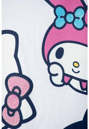 Conjunto De Hello Kitty Con Short Multicolor Para Niña 2T A 6T 3T
