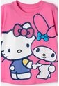 Camiseta De Hello Kitty Manga Corta Rosada Para Niña 2T A 6T 2T de Hello Kitty