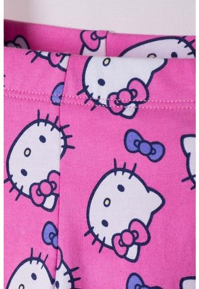 Pijama De Hello Kitty Pantalón Largo Multicolor Para Bebé Niña 3-6