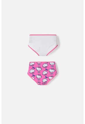 Pack X2 Panties De Hello Kitty Multicolor Para Niña 2T A 6T 5T