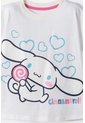 Camiseta De Cinnamoroll Manga Corta Blanco Para Niña 2T A 6T 4T de Hello Kitty