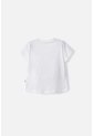 Camiseta De Cinnamoroll Manga Corta Blanco Para Niña 2T A 6T 4T de Hello Kitty