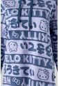 Buzo De Hello Kitty Lavanda Y Azul Con Capucha Para Mujer S de Hello Kitty