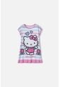 Pijama Tipo Batola De Hello Kitty Multicolor Para Niña 2T A 5T 3T de Hello Kitty