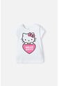 Camiseta De Hello Kitty Manga Corta  Blanco Para Niña 6 de Hello Kitty