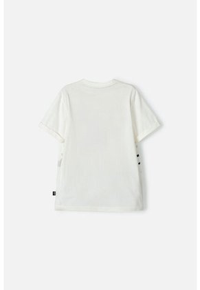 Camiseta De Hello Kitty Marfil Manga Corta Para Niña 8