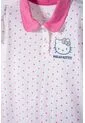 Camiseta Tipo Polo De Hello Kitty Blanco Y Rosado Para Niña 2T A 6T 5T de Hello Kitty