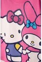 Camiseta De Hello Kitty Manga Corta Rosada Para Niña 2T A 6T 3T de Hello Kitty
