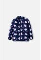 Chaqueta De Hello Kitty Con Cierre Azul Para Niña 2T A 6T 4T de Hello Kitty