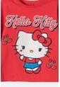 Camiseta De Hello Kitty Manga Corta Rojo/rosado Para Niña 12 de Hello Kitty
