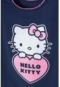 Conjunto De Hello Kitty Con Short Azul Y Marfil Para Niña 2T A 5T 2T de Hello Kitty