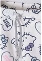 Conjunto De Hello Kitty Con Short Azul Y Marfil Para Niña 2T A 5T 2T de Hello Kitty