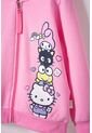 Buzo De Hello Kitty Rosado Con Capucha Para Niña 2T A 5T 2T de Hello Kitty