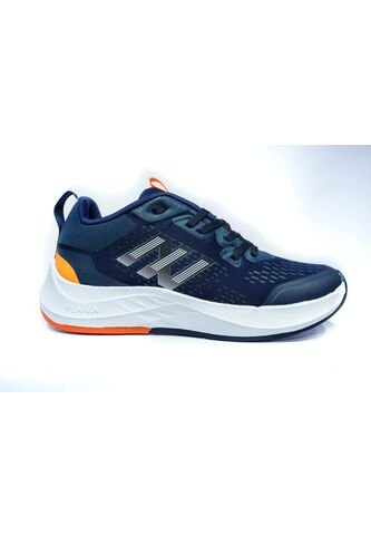 Teni Hombre Casual -Herreros- Runnin Azul Naranja Herreros