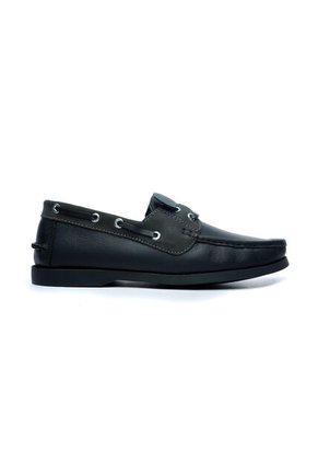 Zapato Hombre Mocasín Casual -Herreros- Apache Negro