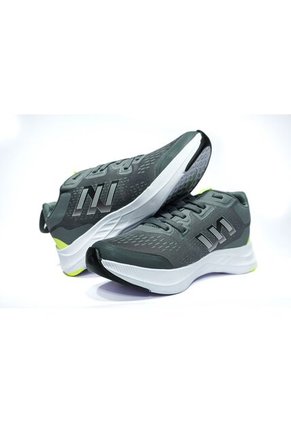 Teni Hombre Casual -Herreros- Runnin Gris Verde