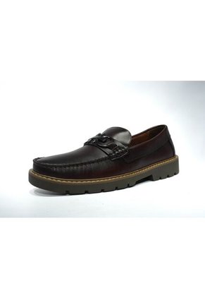 Zapato Hombre Mocasín Casual -Herreros- Apache H Coñac