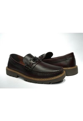 Zapato Hombre Mocasín Casual -Herreros- Apache H Coñac