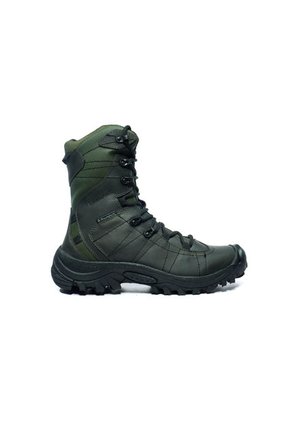 Bota Hombre Militar -Herreros- Combat  Verde