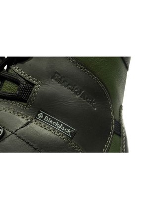 Bota Hombre Militar -Herreros- Combat  Verde