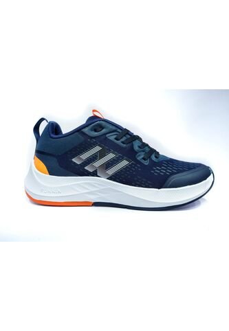 Teni Hombre Casual -Herreros- Runnin Azul Naranja Herreros