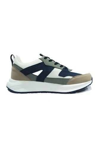 Zapato Casual Outdoor -Herreros- Zenith Blanco Azul Herreros