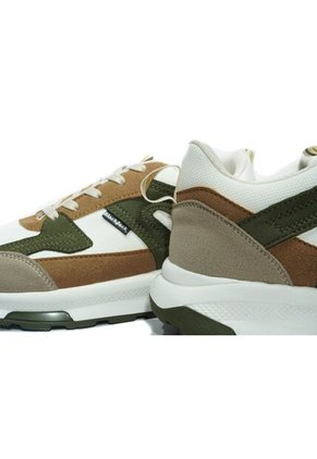 Zapato Casual Outdoor -Herreros- Zenith Verde Beige