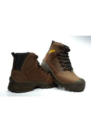 Bota Hombre Seguridad -Herreros- Gladiador Pardo