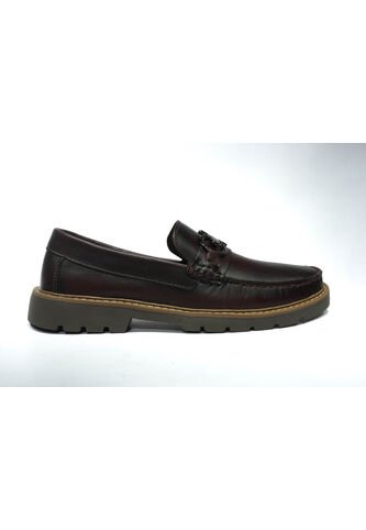 Zapato Hombre Mocasín Casual -Herreros- Apache H Miel Herreros