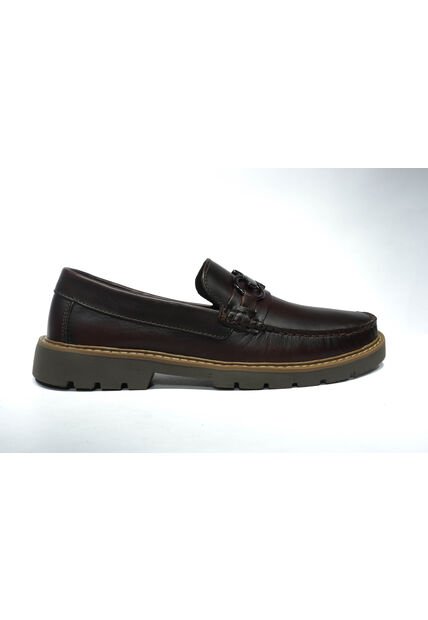 Zapato Hombre Mocasín Casual -Herreros- Apache H Miel