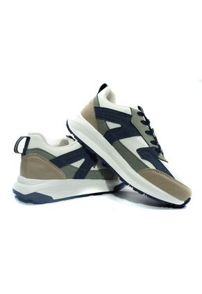 Zapato Casual Outdoor -Herreros- Zenith Blanco Azul
