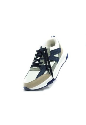 Zapato Casual Outdoor -Herreros- Zenith Blanco Azul
