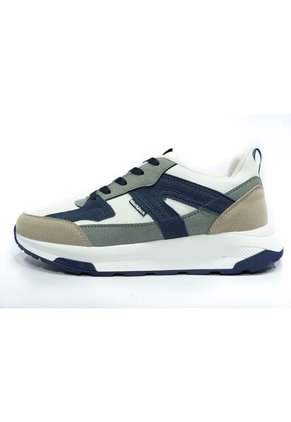 Zapato Casual Outdoor -Herreros- Zenith Blanco Azul