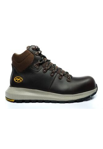 Bota Hombre Seguridad -Herreros- Steel Pro Cafe Herreros