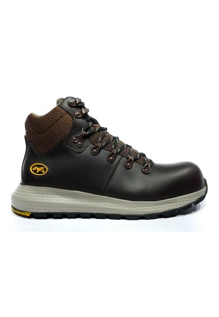 Bota Hombre Seguridad -Herreros- Steel Pro Cafe