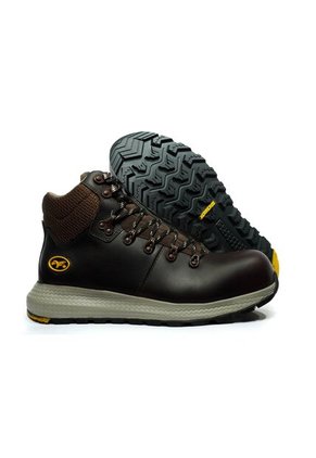 Bota Hombre Seguridad -Herreros- Steel Pro Cafe