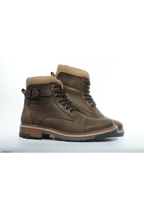 Bota Hombre Outdoor -Herreros- Leñador Canela