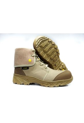 Bota Hombre Seguridad -Herreros- Force Retractil Beige