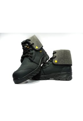 Bota Hombre Seguridad -Herreros- Force Retractil Negro