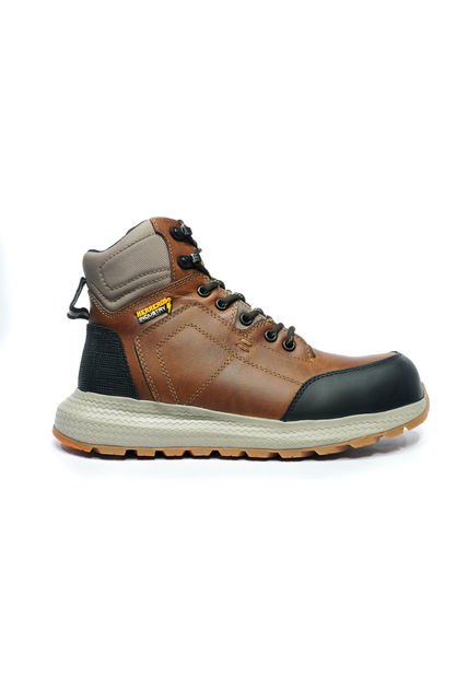 Bota Hombre Seguridad -Herreros- Atlas Canela