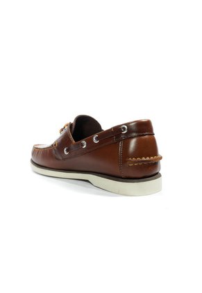 Zapato Hombre Mocasín Casual -Herreros- Apache Miel