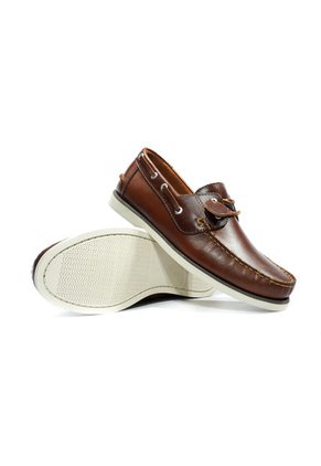 Zapato Hombre Mocasín Casual -Herreros- Apache Miel