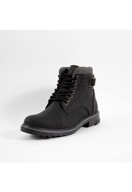 Bota Hombre Outdoor -Herreros- Leñador Negra