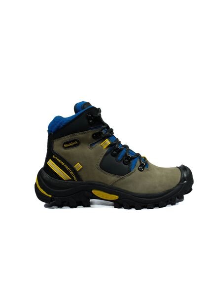 Bota Hombre Outdoor -Herreros- Zeus Bisont Azul