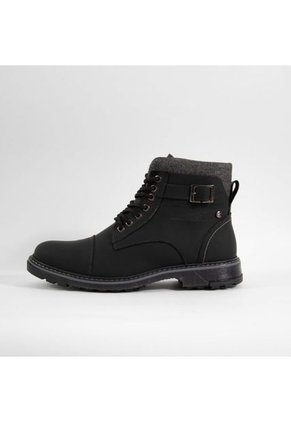 Bota Hombre Outdoor -Herreros- Leñador Negra