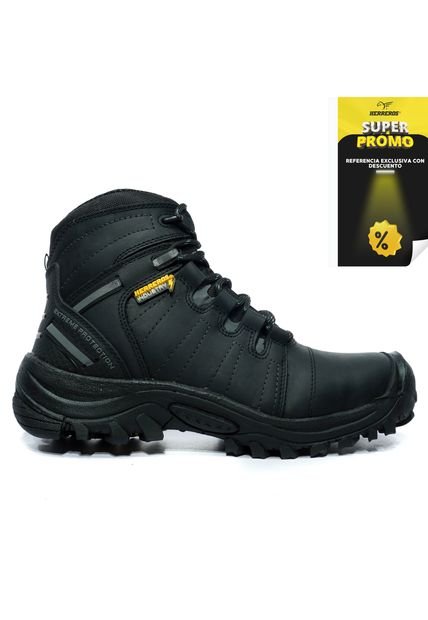 Bota Hombre Seguridad -Herreros- Danger Pro Negro