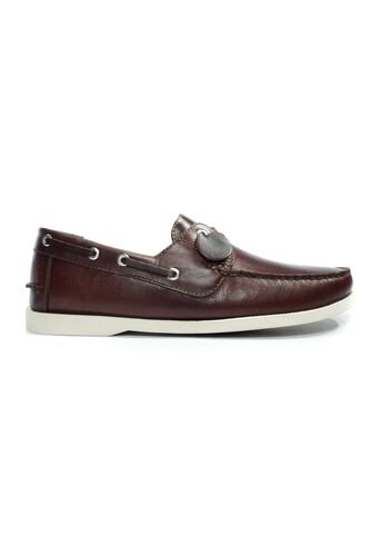 Zapato Hombre Mocasín Casual -Herreros- Apache Coñac Herreros