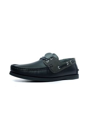 Zapato Hombre Mocasín Casual -Herreros- Apache Negro
