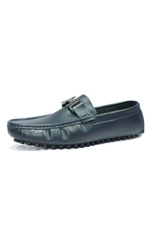 Mocasin Hombre Sintetico -Herreros- 1H1024 Azul Herreros